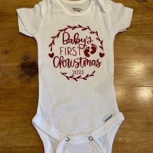 Baby’s 1st Christmas onesie